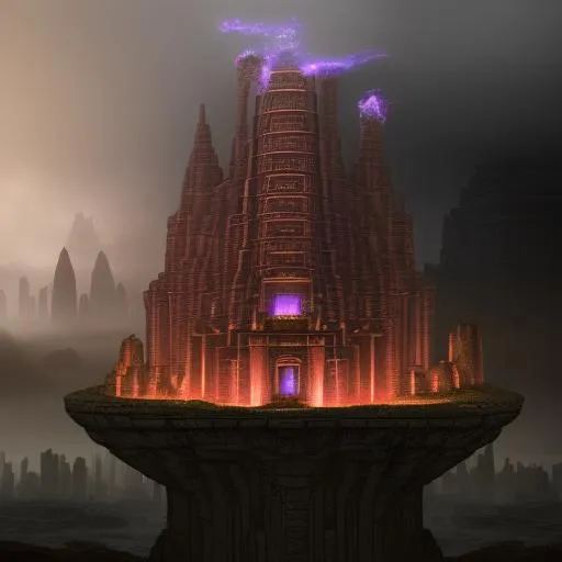 Prompt: Megalith, huge city, houses, appartment, ancient temple complex, future, underworld, reclaim, nature, Control, Controlling mass power, realistic, cinematic, high detail, hyper detailed, magic, copper, gold, black, red, green, purple, crimson, smoke, particles, Beam of light, necromancy, divination, supernatural powers, omen, hidden knowledge, event, foresee, foretell, fortold, art, fantasy, towering stature, grandiose, overpowering render, dark fantasy, unreal engine, raytracing, post-processing, zbrush, substance painter, trending on ArtStation, epic perspective, composition, photorealistic, vfx, cgsociety, volumetric lighting, + cinematic + photo + realism + high detail, cgi, 8k, --ar 16:9 WALLPAPER