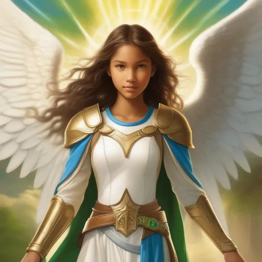 Female Angel, 14 Years, White Wings,, Large Wings, B...