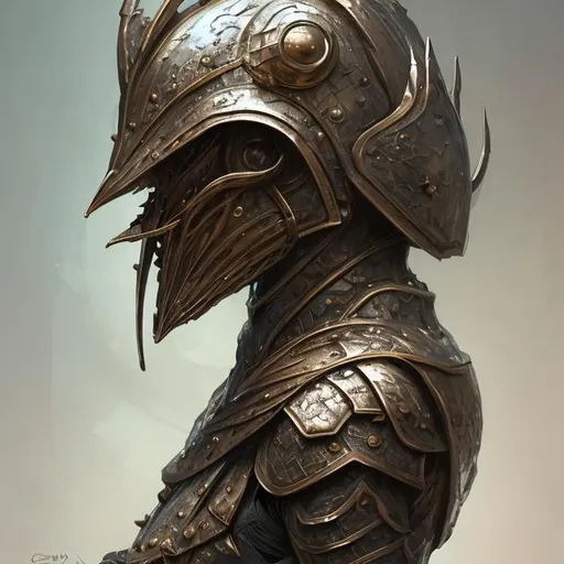 Prompt: cleric, bronze anthropomorphic lacertoidea, bronze scale color, male, short, bald, helmetless, scale mail armor, white eyes, fantasy, short, extremely detailed, digital painting, artstation, concept art, smooth, sharp focus, illustration, stunning lighting, art by artgerm and greg rutkowski and alphonse mucha and simon stalenhag, realistic character concept, high fantasy, light atmosphere, golden ratio, cinematic lighting, hyperdetailed, high resolution, insanely detailed and intricate, artstation, Marc Simonetti, Greg Rutkowski, 8k, HD, unreal engine