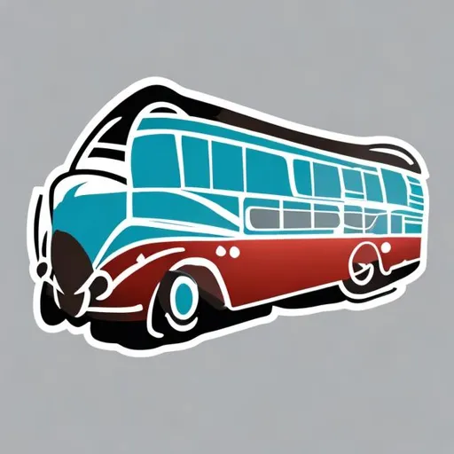 Prompt: A cool logo for a bus company