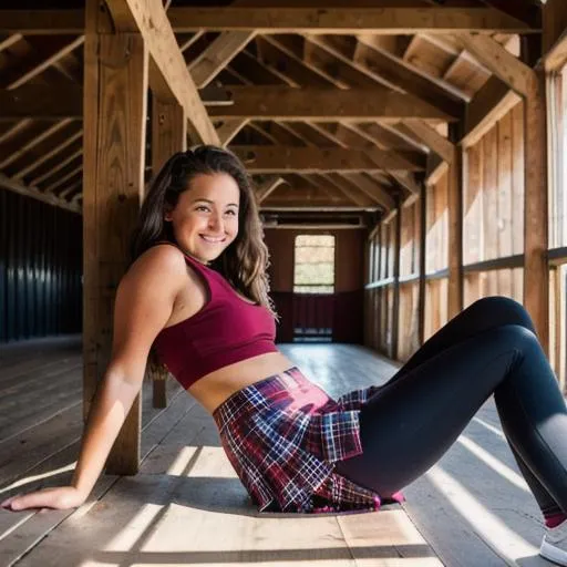 barn schoolgirl maroon skirt white leggings mid rise school leggings soft 
