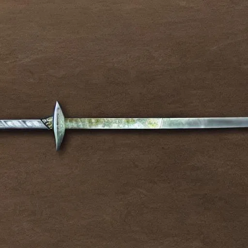 Prompt: Ancient sword used in battle