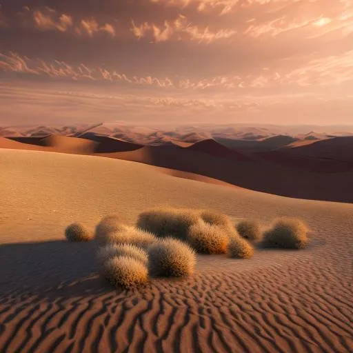 Prompt: cinematic desert, 4k shot

