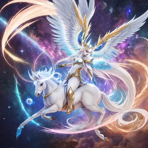 Prompt: Arceus V Star Pokémon, stunning, epic pose, Arceus full form, Arceus flying  flying through space. 
 {{{{highest quality concept art masterpiece in the style of Kayawoo }}}, night setting,  digital drawing oil painting, 128k UHD HDR, Holographic background, stars in the sky, hyperrealistic intricate, arms folded looking epic, graphic comic (HDR, UHD, 64k, best quality, RAW photograph, best quality, cute, masterpiece:1.5,Ultra realistic high definition .  {{{{highest quality concept art masterpiece}}}} digital drawing oil painting, 128k UHD HDR, hyperrealistic intricate. Unreal engine 5