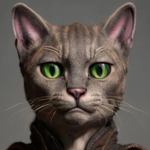 Prompt: khajit from fantasy game