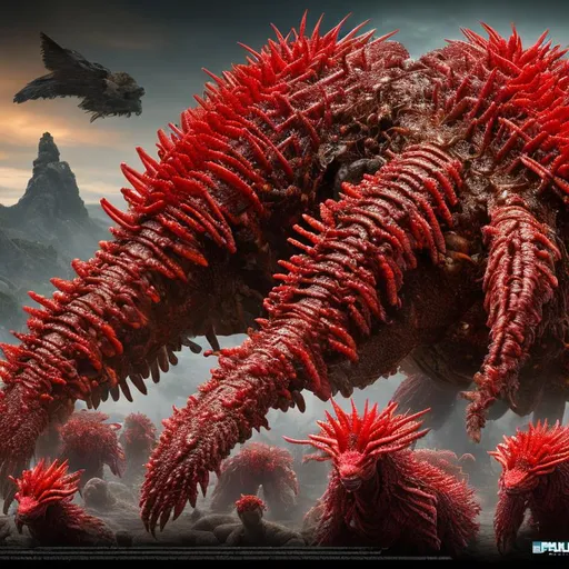 Prompt: High-resolution hyperrealistic image of the brood-queen merged with the phalanx, biopunk techno-organic lifeform, marvel comics, highly detailed, uhd, hdr, 64k