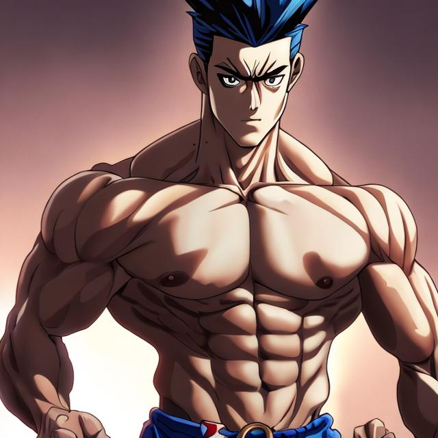 Anime man muscular - Playground