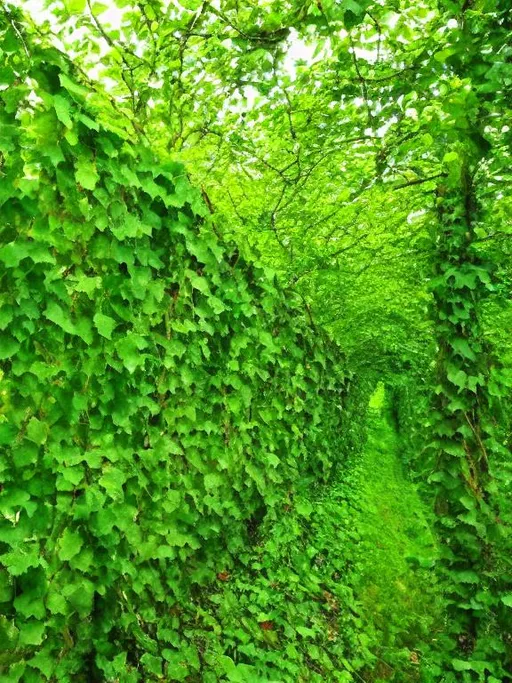 Prompt: Vines, green, magic