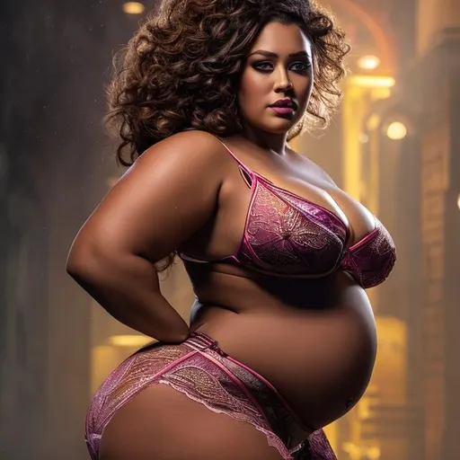 Prompt: Poster art, high-quality high-detail highly-detailed breathtaking fantasy transgender pregnant  hairy ugly obese (((humongous male man))) wearing  lingerie and makeup bending over showing his huge fat hairy humongous bum, by greg rutkowski, colorful , intricately designed, on a live mannequin. Very extremely detailed, high quality, high resolution, studio lighting