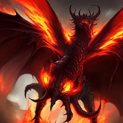 Prompt: Drakaroth the Infernal