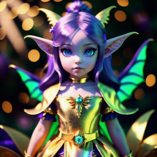 Prompt: {center shot} 3D, HD, Scary, Dreamy, Nightmarish, Cute!!!!(female{elf}Toddler!!!) {facing camera} dressed in {silk Sorceress outfit}, Expansive psychedelic background, ultra-detailed, backlit, glamour, glimmer, shadows, unreal engine 5, ultra-sharp focus, detail, ominous, golden ratio, intricate, cinematic character render, 64K --s98500