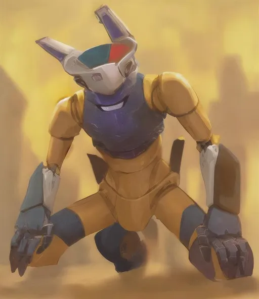 Prompt: Robot furry