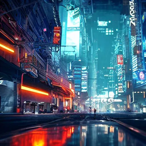 , The grand cyberpunk city, night, dramatic light,un... | OpenArt