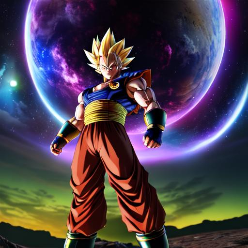 photorealistic, hd, 8k, super saiyan majin vegeta, p... | OpenArt