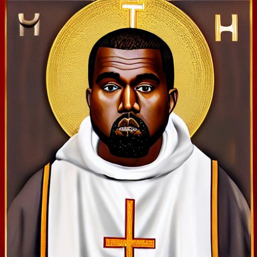 kanye west as an orthodox icon vatican art