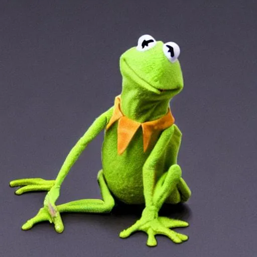 Prompt: Kermit as a real frog
