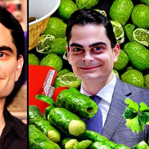 Prompt: Ben shapiro has a quacamole addiction 