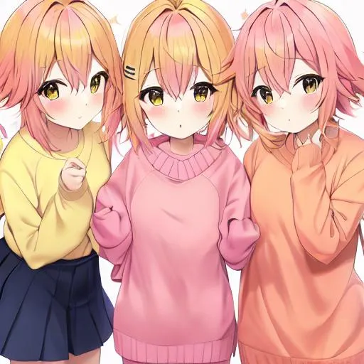 Anime Boys and Girls #71 - Rebecca The Mother of The Triplets Kika, Chica,  and Rica, Has Control Over Planets and Different Dimensions - QuRaRaRa!! -  Quora