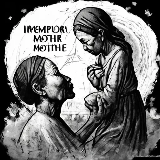 Prompt: inspiration of a poor mother


