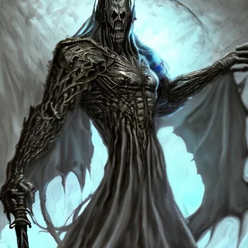 Prompt: Nazgûl Mindflayer Terminator
