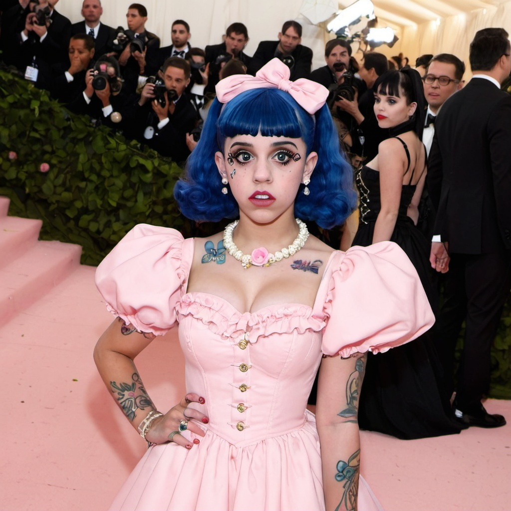 Melanie Martinez met gala