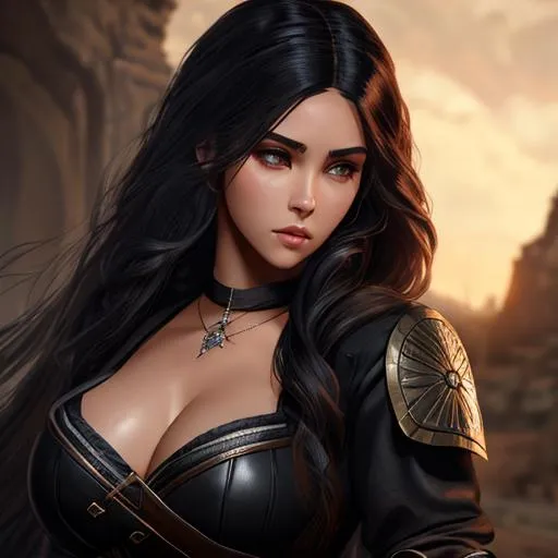 Prompt: madison beer as yennefer from the witcher in an action pose. fantasy, portrait, sharp focus, intricate, elegant, digital painting, artstation, matte, highly detailed, concept art, illustration, 