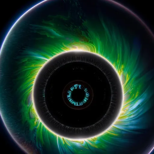Prompt: Create the exquisite art image of an highly detailed eye: the orbit, the eyelid, the sclera, the ocular globe, the cornea, the pupil, the lens, the iris and the conjunctiva in UHD engine, HDR, Octane 3D render, 256K, focus sharp, centered, clarity, harmony good proportions, balance of the tones and colors