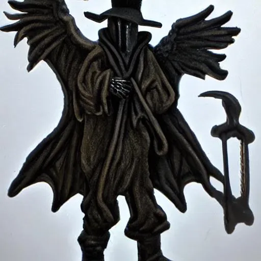 Prompt: Wither Raven Plague Doctor