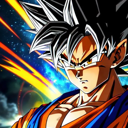 Goku,Super saiyan , HD, UHD, HDR, Highly detailed, h