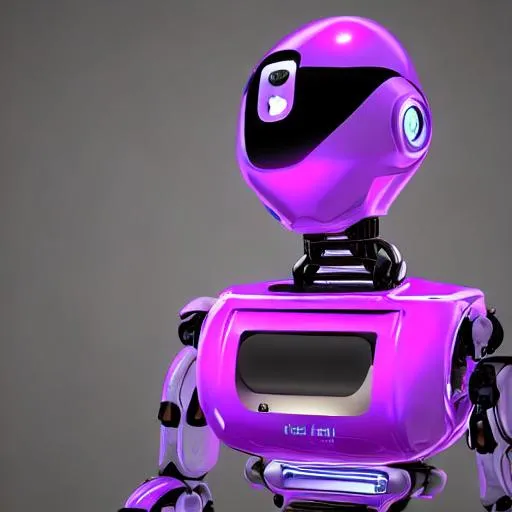 Prompt: Robot, 4k, 16k, realistic, masterpiece, purple, realistic lighting, dark and bright.