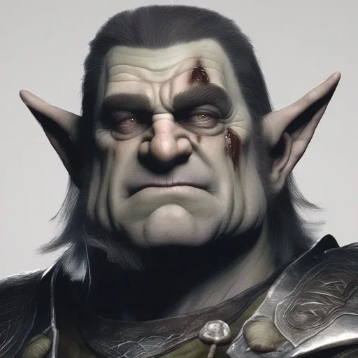 Prompt: John Goodman as an orc from Dungeons and Dragons 3.5