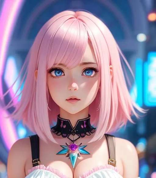 Prompt: cute young woman with fringed pale pink hair and light blue eyes | symmetrical face, accurate anatomy, sharp focus, ultra-fine details, cinematic lighting, 4k | anime illustration, digital painting, scenic, wlop, artgerm, vastly ornate detailed background, vibrant colors, kawaii, |
hyper realistic masterpiece, highly contrast water color pastel mix, sharp focus, digital painting, pastel mix art, digital art, clean art, professional, contrast color, contrast, colorful, rich deep color, studio lighting, dynamic light, deliberate, concept art, highly contrast light, strong back light, hyper detailed, super detailed, render, CGI winning award, hyper realistic, ultra realistic, UHD, HDR, 64K, RPG, inspired by wlop, UHD render, HDR render, 