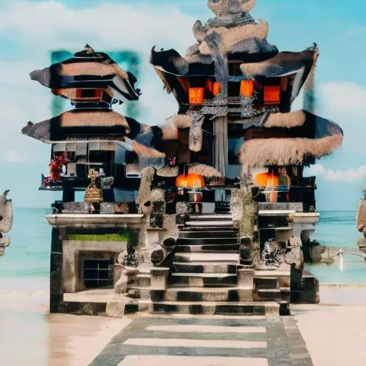 Prompt: Bali island