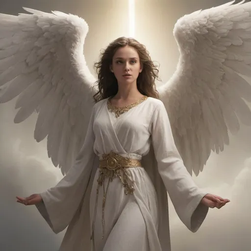 Prompt: what did gods first angel Zamariel look like