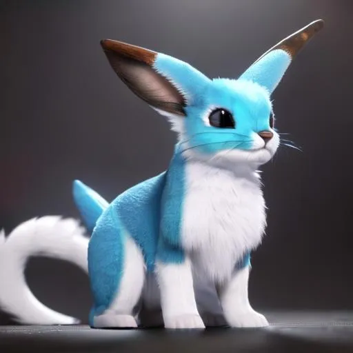 Prompt: glaceon