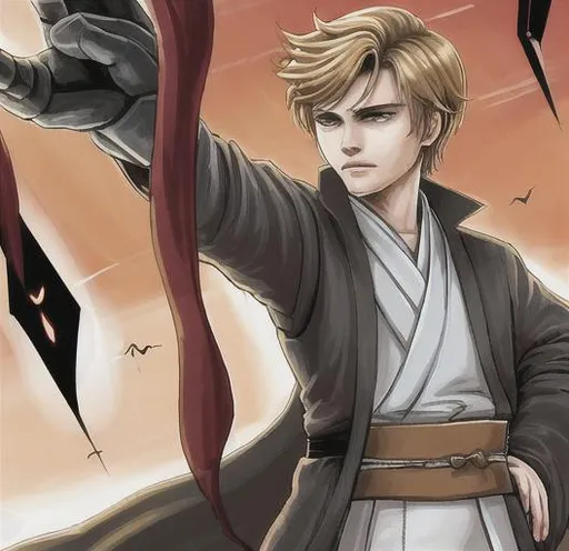 Anakin vs Obi Wan - AI Generated Artwork - NightCafe Creator