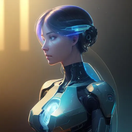 Prompt: ai, holographic, see through, cortana from the halo videogames, insanely detailed, insanely realistic, insane details,  and art by  unreal engine 5, Detailed Render eyecandy Breathtaking 8k Greg Rutkowski Artgerm WLOP Alphonse Mucha dynamic lighting hyperdetailed intricately detailed Splash art Artstation triadic colors volumetric lighting, unreal engine 5, insane detail, ultra realistic, frostbite 3 engine, cryengine, 