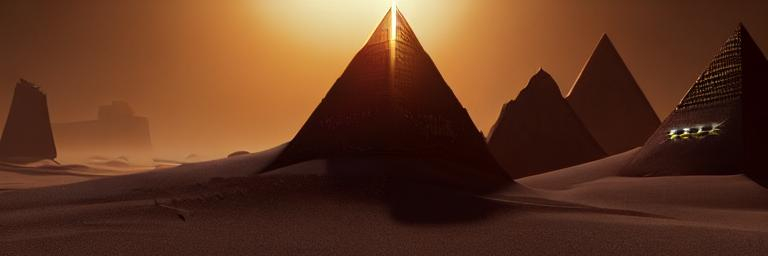 Doubly Pyramidal + 4K UHD+ Wallpaper