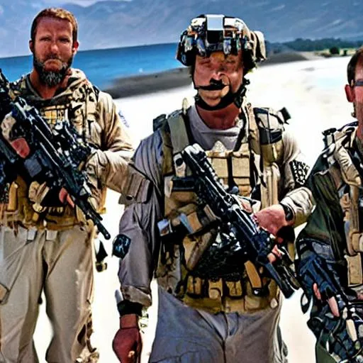 Prompt: Seal team six 