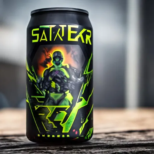 Prompt: Stalker energy drink 