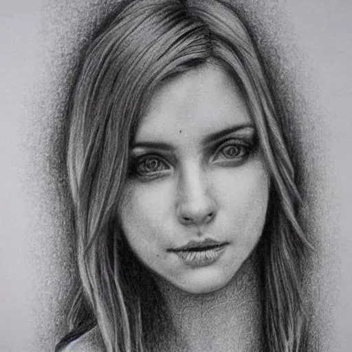 Prompt: face of russia detailed portrait art pencil