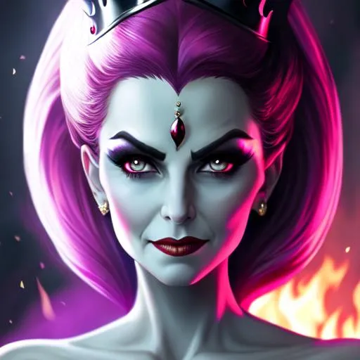 Prompt: evil queen

