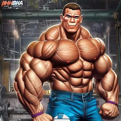 john cena bara musclehunk anie