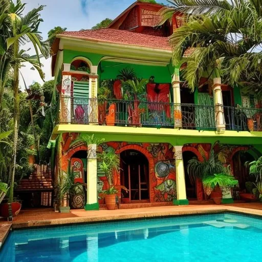 Prompt: Tipical brazilian house