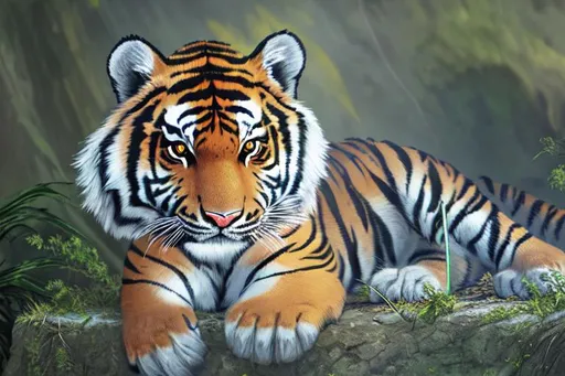Prompt: cub  tiger 