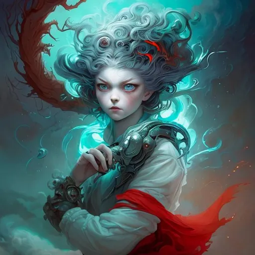 Despite her youthful appearance, she possessed a res... OpenArt