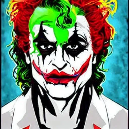 rambo as the Joker | OpenArt