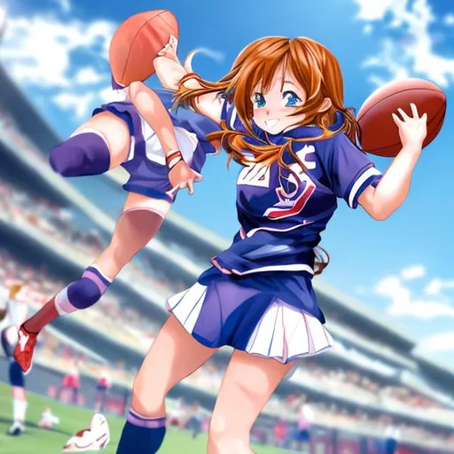 Prompt: anime sports girl
