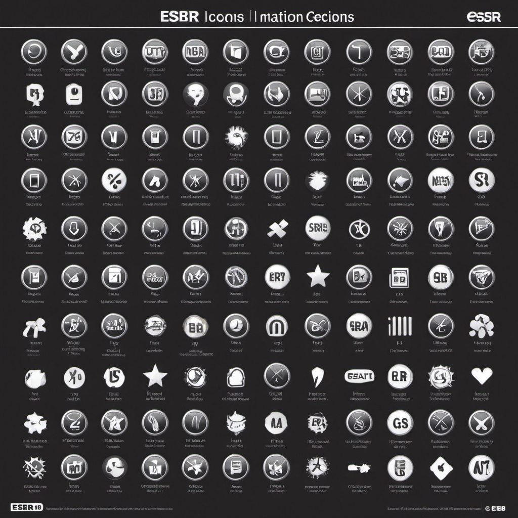 New ESRB Icons Rated by ESRB