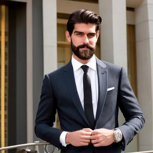 Prompt: 
Meet John, a diplomat with a beard and suit. John is a tall and handsome man with a well-groomed beard that adds a touch of sophistication to his otherwise polished appearance. His suit is always perfectly tailored, and his shoes are always shined to perfection. John is a man who takes pride in his appearance and his job.

John has been a diplomat for over a decade. He loves his job because it allows him to travel the world and meet people from all walks of life. He enjoys learning about different cultures and customs and finding ways to bridge the gap between them.

As a diplomat, John is a skilled negotiator. He knows how to communicate effectively with people from different backgrounds and find common ground. He is patient, empathetic, and a great listener, which makes him a natural mediator.

Despite the pressure that comes with negotiating high-stakes deals, John remains calm and collected. He has a great sense of humor and always finds a way to lighten the mood and make people feel at ease. His ability to connect with people on a personal level is what sets him apart from other diplomats.

John is also a great problem solver. He is always prepared for unexpected situations and knows how to handle them with ease. Whether it's a political crisis, a natural disaster, or a security threat, John knows how to stay calm and find a solution.

When he's not working, John enjoys spending time with his family. He is a devoted husband and father who loves to cook and entertain guests. He is also an avid reader and enjoys learning about different cultures and world events.

In conclusion, John is a fictional diplomat with a beard and suit who is dedicated to building bridges between different cultures and finding solutions to complex problems. He is a skilled negotiator, a problem solver, and a great listener who takes pride in his job and his appearance. John is a true professional who is respected by his colleagues and loved by the people he meets.
